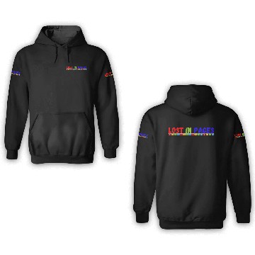 Discover Lost in pages book lovers 3D Hoodies