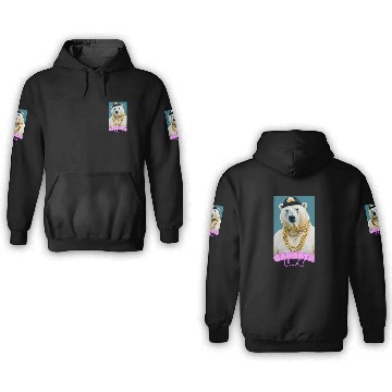 Discover Gangsta Life Polar Bear 2 3D Hoodies
