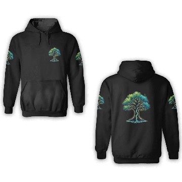 Discover Majestic Tree of Life 3D Hoodies