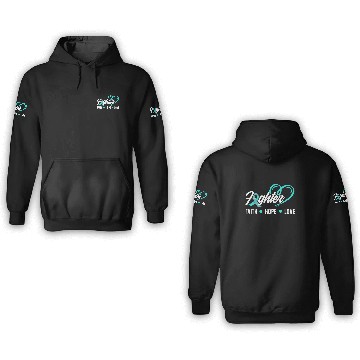 Discover PTSD Awareness Faith Hope Love Fighter 3D Hoodies
