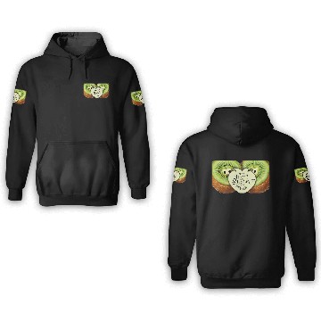 Discover Your Heart is Sweet as Your Taste – Kiwi Love 3D Hoodies