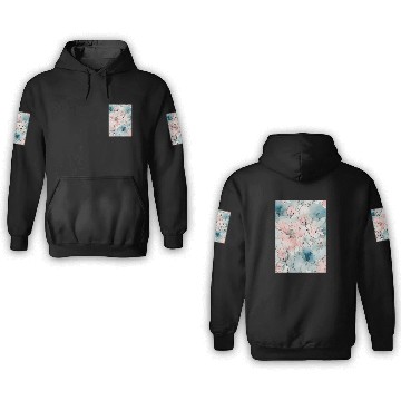 Discover Pastel Flowers, Flowers 3D Hoodies