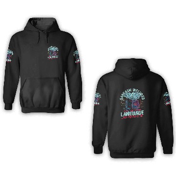 Discover Computer Linguist 3D Hoodies