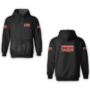 Discover Bruh It's Pi Day 3D Hoodies Funny Pi Day Saying Math