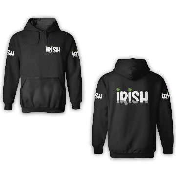 Discover Funny Irish St Patricks day For the Shenanigans 3D Hoodies