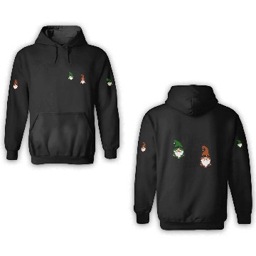 Discover Dibs On The Red Head Irish Gnomes Funny Saint Patr 3D Hoodies