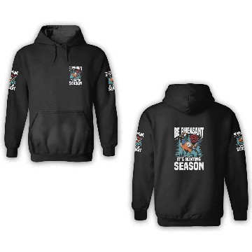 Discover Pheasant Hunting for Hunters 3D Hoodies