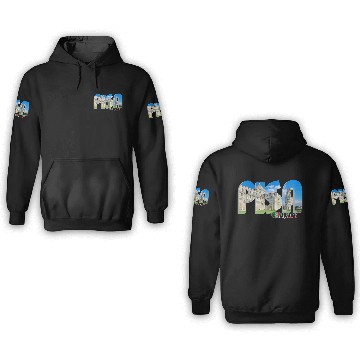 Discover Pisa Tuscany Italy 3D Hoodies