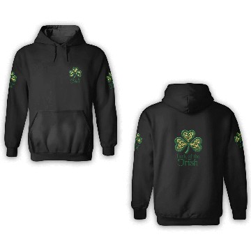 Discover Celtic Shamrock 3D Hoodies – Luck of the Irish Design