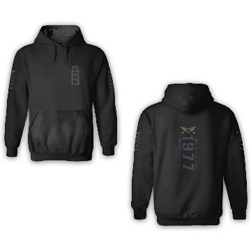 Discover Limited Edition 1977 Birthday Strength and Honor 3D Hoodies