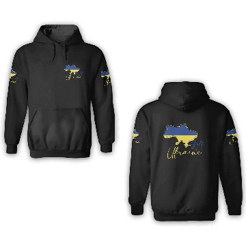 Discover Azov and black sea of Ukraine 3D Hoodies
