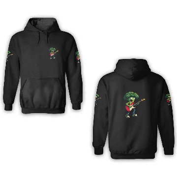 Discover Rocking Broccoli 3D Hoodies