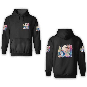Discover Urban Cat Friends 3D Hoodies
