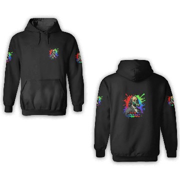 Discover "Rich But Breathless: Wealth's Toxic Price" 3D Hoodies