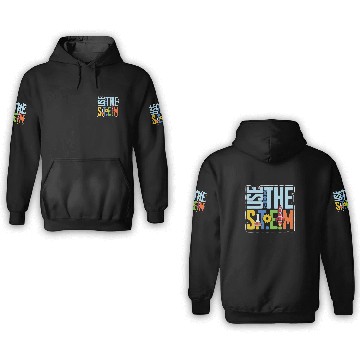 Discover STEM Teacher Use The STEM Loves Computer Science 3D Hoodies