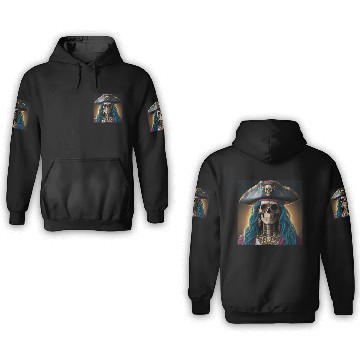 Discover Ghost Captain's Bride 3D Hoodies