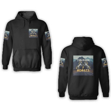 Discover "Wrath of Thunder – Electric Storm 3D Hoodies"