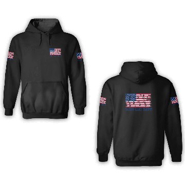 Discover Tariff Baby Tariff American Flag Trump Tariff 3D Hoodies