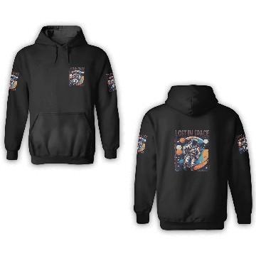 Discover lost in space 3D Hoodies