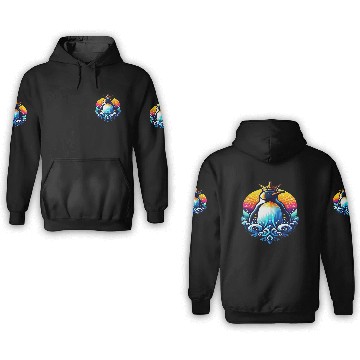 Discover Emperor Penguin – Antarctic Icon 3D Hoodies
