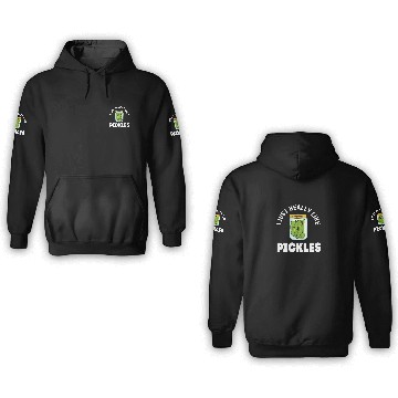 Discover Pickles Fermented Food Cucumber Pickle 3D Hoodies