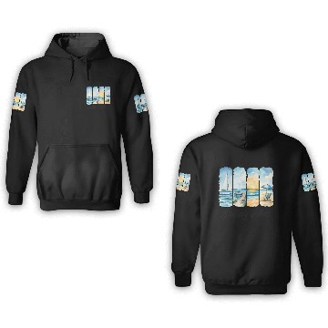 Discover Sailing Vibes – Feel the Ocean 3D Hoodies