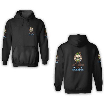 Discover Bavarian Hedgehog 3D Hoodies