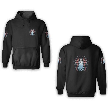 Discover Ghost Spider Scream 3D Hoodies