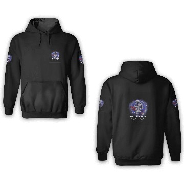 Discover Ride the Rocket. Rule the Galaxy 3D Hoodies