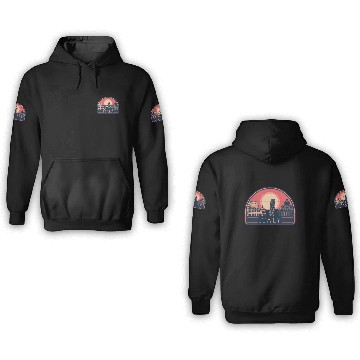 Discover Iconic Italy Landmarks at Sunset 3D Hoodies