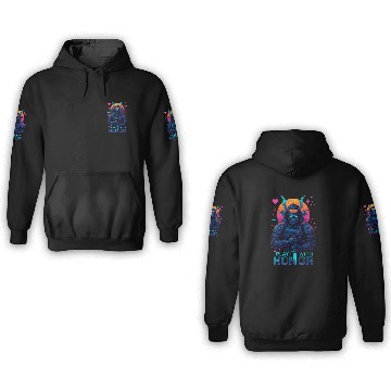 Discover Pixel Samurai 3D Hoodies