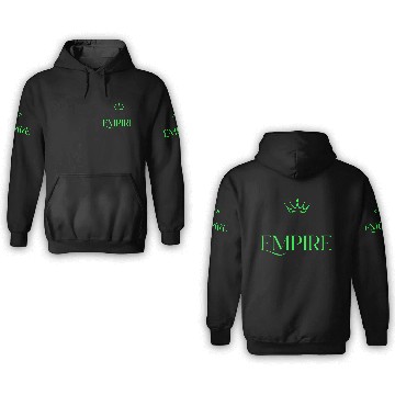Discover Build Your Empire Lime&Black 3D Hoodies