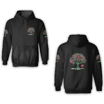 Discover From the apple tree all beginnings 3D Hoodies