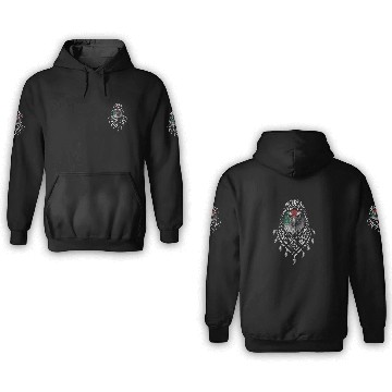 Discover Majestic Palestinian Eagle 3D Hoodies