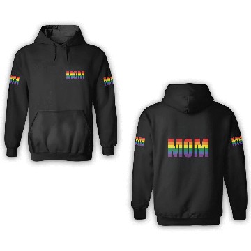 Discover Gay Pride Free Mom Hugs 3D Hoodies