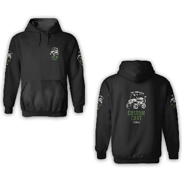 Discover Golf Cart Life Senior Humor Retirement Ride 3D Hoodies