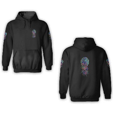 Discover Neon Pineapple 3D Hoodies