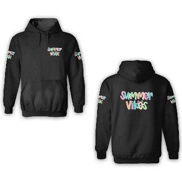 Discover Preppy Summer Vibes 3D Hoodies