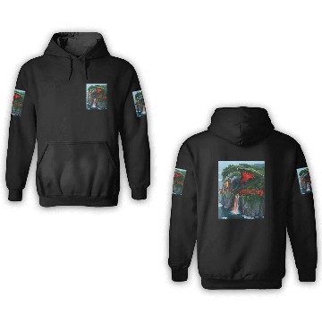 Discover Art-Gil Dragon 1 The Dragon's Fury 3D Hoodies