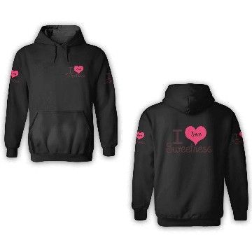 Discover I Love Sweetness 3D Hoodies, Cute Valentine’s Gift