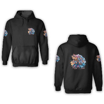 Discover Camera Fireworks - Creatives in Action 3D Hoodies