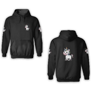 Discover Believe in Magic – Cute Rainbow Unicorn Fantasy 3D Hoodies