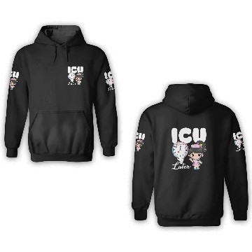 Discover ICU LATER - NURSE GIFT 3D Hoodies
