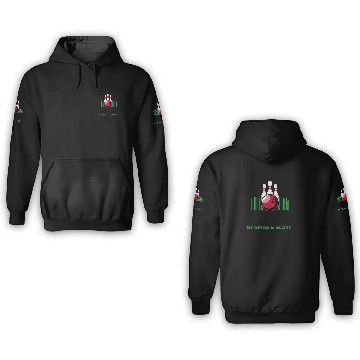 Discover Bowled Over by Grass Glory 3D Hoodies