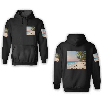 Discover Serene Ocean Sunset 3D Hoodies