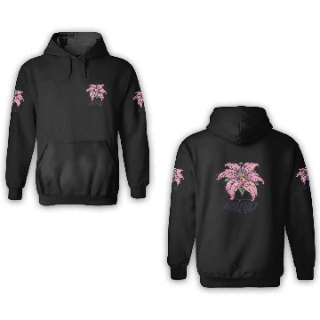 Discover Dark Bloom Lily – JustRuxx Graphic Design 3D Hoodies