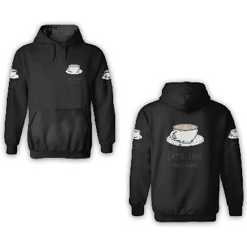Discover Latte, Lobs and Laughs - Pickleball Coffee 3D Hoodies
