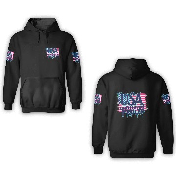 Discover USA Graffiti Street Style 3D Hoodies