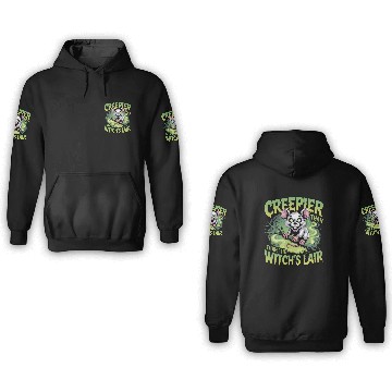 Discover Creeper Mouse in Witch's Lair Design 3D Hoodies