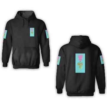 Discover Colorful Retro Typography – Coffee + Data Quote 3D Hoodies